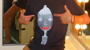 Danny Bhoy looking groovy in daniel(ink.)!