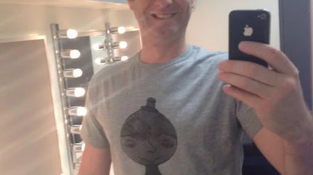 Adam Hills rocking a daniel(ink.) tee!